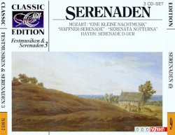 Festmusiken & Serenaden 3: Serenaden