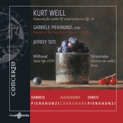 Concerto for Violin & Wind Orchestra Op. 12; Suite Op. 157b; Histoire du soldat Suite