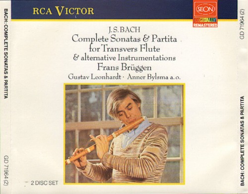 Complete Sonatas & Partita for Transvers Flute & Alternative Instrumentations