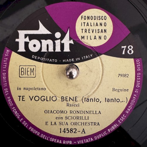 Te voglio bene (tanto, tanto...) / Basta con l'amore