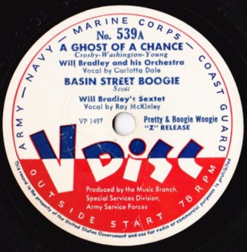 A Ghost of a Chance / Basin Street Boogie / Daybreak Serenade / It’s Only a Paper Moon