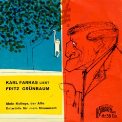 Mein Kollege, der Affe / Entwürfe für mein Monument