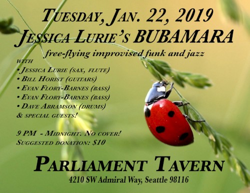 Bubamara LIVE at Parliament Tavern, Seattle