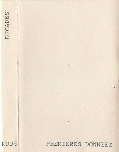 Premières Données