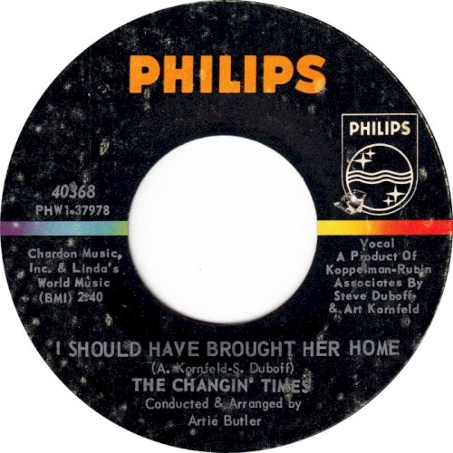 I Should Have Brought Her Home /Goin' Lovin' With You