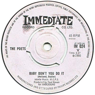 Baby Don't You Do It