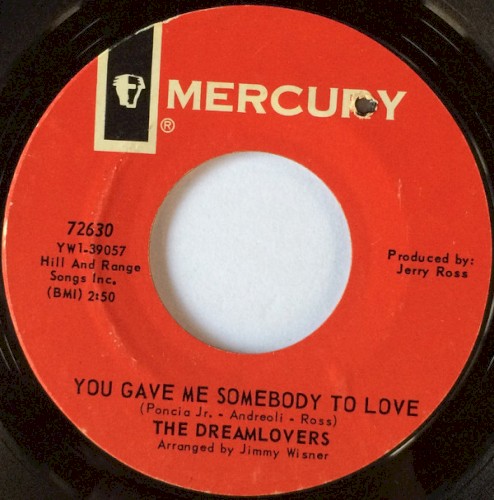 You Gave Me Somebody To Love / Calling Jo-Ann