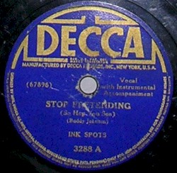 Stop Pretending (So Hep You See) / You're Breaking My Heart All Over Again