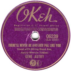 There’ll Never Be Another Pal Like You / Tears on My Pillow