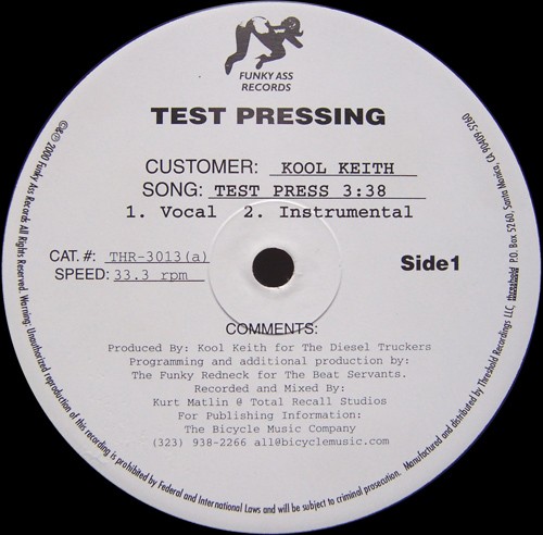 Test Press