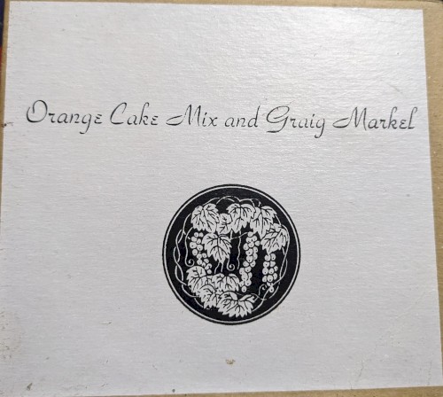 Orange Cake Mix / Graig Markel