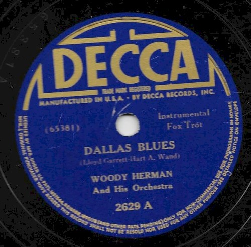 Dallas Blues / River Bed Blues
