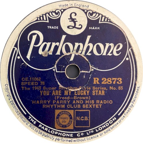 You Are My Lucky Star / Blue Train Blues