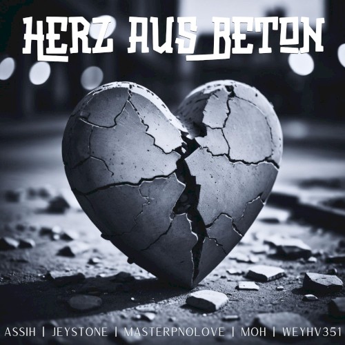 Herz aus Beton