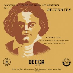 Concerto in D major for Violin and Orchestra, op. 61