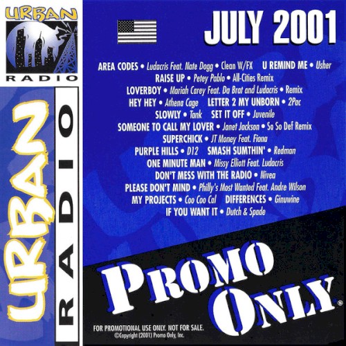 Promo Only Urban Radio: July 2001