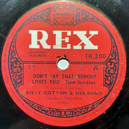 Don't Say That Nobody Loves You / On the Bridge of Avignon