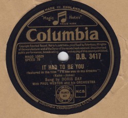 It Had to Be You / A Load of Hay