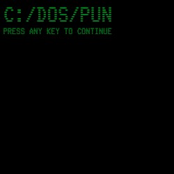 Press Any Key
