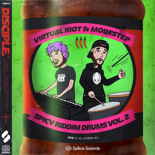 Spicy Riddim Drums, Vol. 2 (sample pack demo)