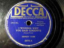I Wonder Why You Said Goodbye / Mean Mama Blues