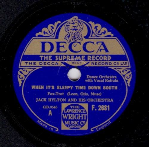 When It's Sleepy Time Down South / Three Little Times