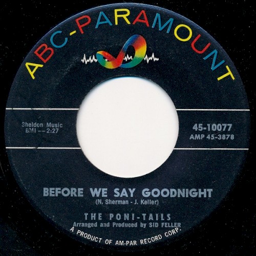 Before We Say Goodnight / Come Be My Love