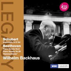 Schubert: Impromptu in B flat / Beethoven: Piano Sonatas nos. 6 & 29