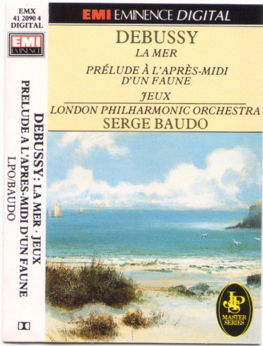 La Mer / Prélude à l’après-midi d’un faune / Jeux