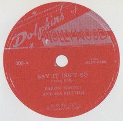Say It Isn't So / Boppin 'n Boston