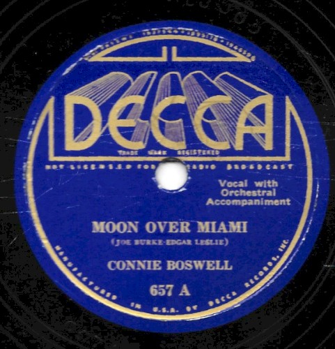Moon Over Miami / With All My Heart