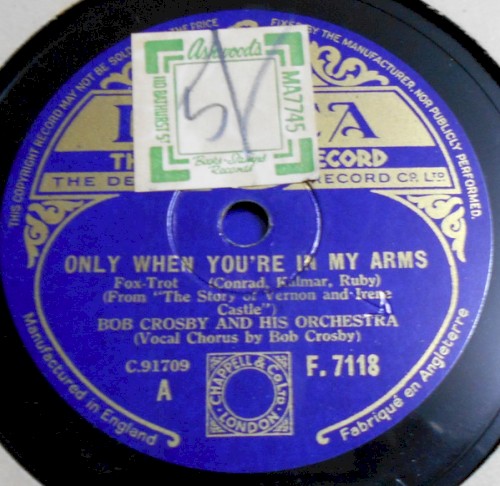 Only When You're in My Arms / The Lady's in Love With You