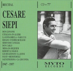 Recital: 1947-1957