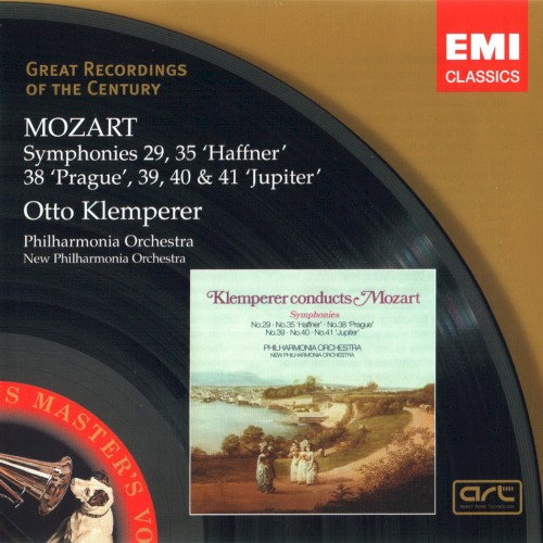 Symphonies nos. 29, 35 “Haffner”, 38 “Prague”, 39, 40 & 41 “Jupiter”