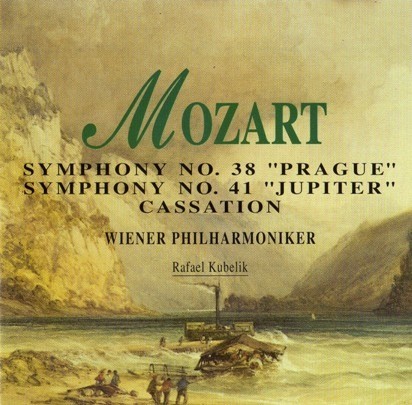 Symphonies no. 38 "Prague" & no. 41 "Jupiter" / Cassation, K. 63