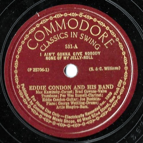 I Ain't Gonna Give Nobody None of My Jelly Roll / Ballin' the Jack