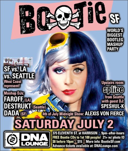 DNA Lounge Live: Bootie SF - July 2011