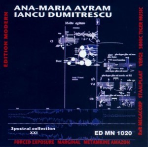 Avram: Galaxy-Reflection (I) / Quatre études d'ombre / Lux animae (II) / Dumitrescu: Remote Pulsar (II) / Clusterum (II) / Numérologie secrète (II)