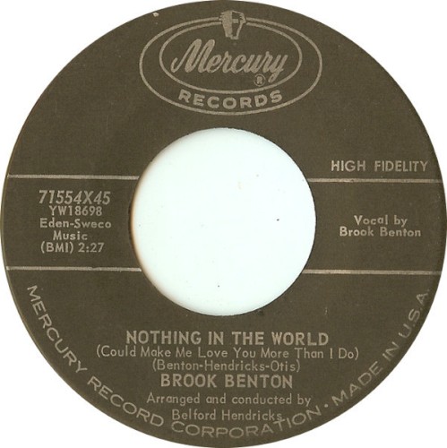 Nothing in the World (Could Make Me Love You More Than I Do) / This Time of the Year