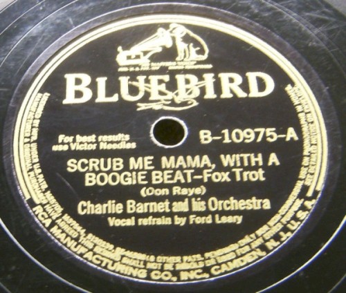 Scrub Me Mama, With a Boogie Beat / I Can't Remember to Forget