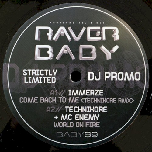 Come Back To Me (Technikore Rmx) / World On Fire / Revolution / Sensory Overload