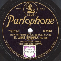 St. James' Infirmary / Nobody's Sweetheart