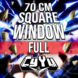 70cm Square Window (From “Dragon Ball Super” Full Ver.)