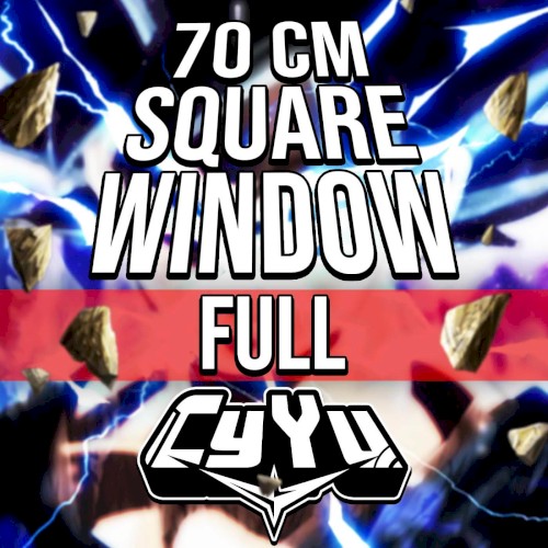 70cm Square Window (From “Dragon Ball Super” Full Ver.)