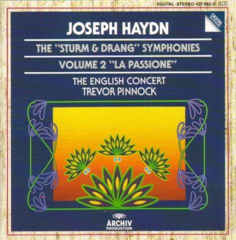 The "Sturm & Drang" Symphonies, Volume 2: "La Passione"