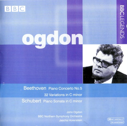 Beethoven: Piano Concerto no. 5 / 32 Variations in C minor / Schubert: Piano Sonata in C minor