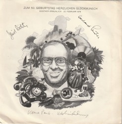 Zum 50. Geburtstag herzlichen Glückwunsch Günter Bräunlich