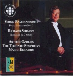 Rachmaninoff: Piano Concerto no. 3 / R. Strauss: Burleske in D minor