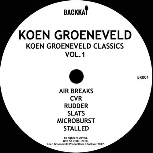 Koen Groeneveld Techno Classics Vol.1