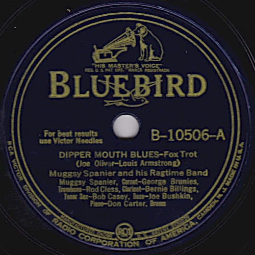 Dipper Mouth Blues / I Wish I Could Shimmy Like My Sister Kate